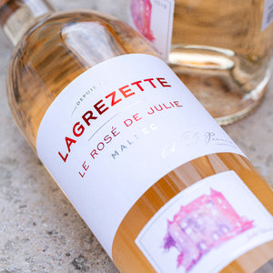 rosé de julie malbec château Lagrézette cahors