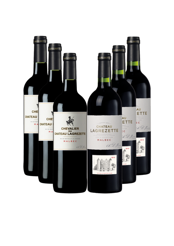 Château Lagrézette 2013 et Chevalier du Château Lagrézette 2021