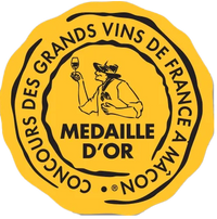 Logo Concours des Grands Vins de France à Mâcon - Or